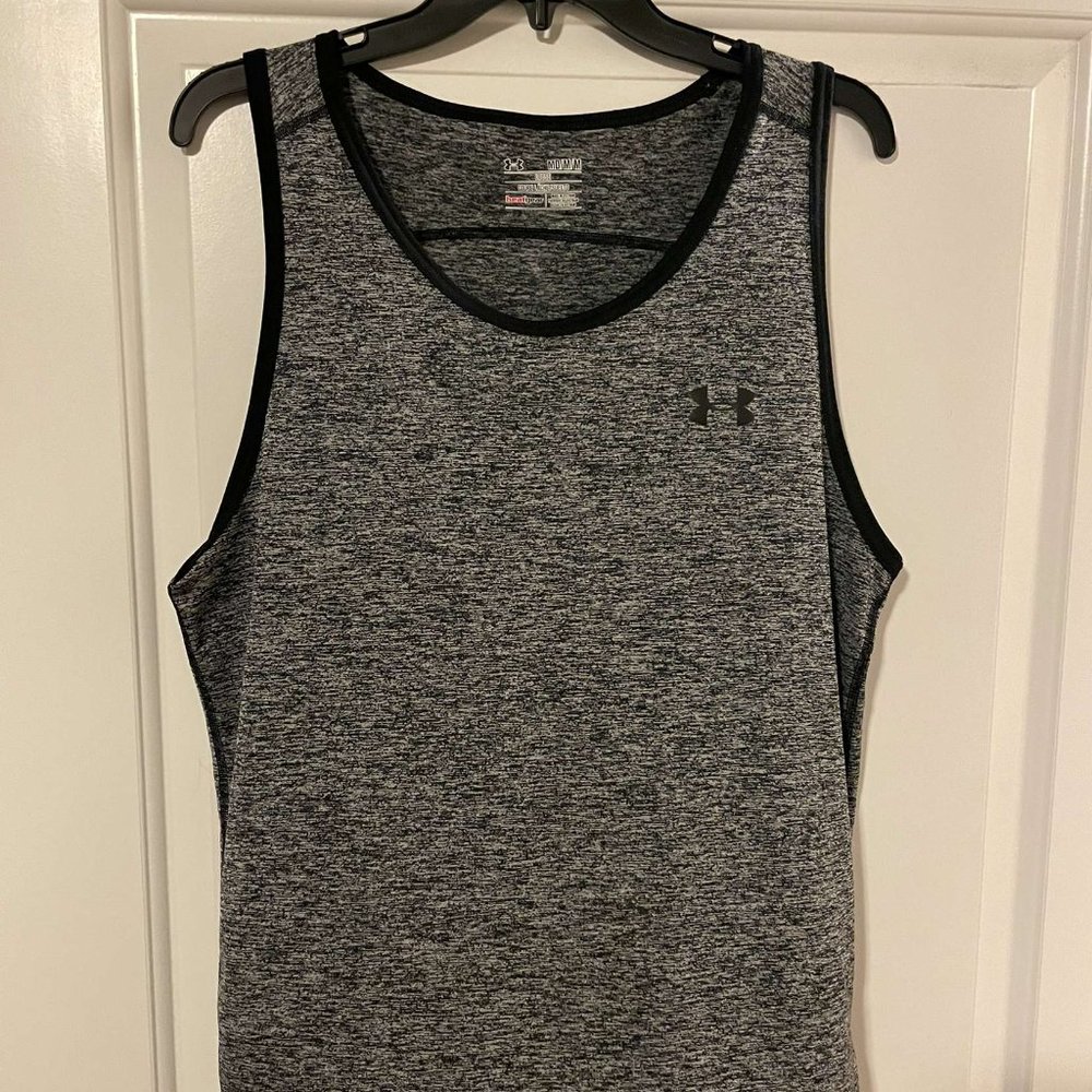 Grey Under Armour Tank Top. Medium